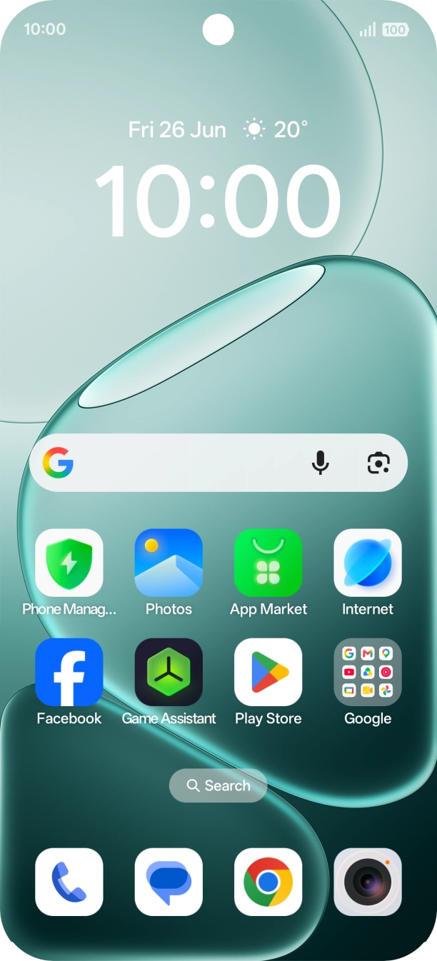 Slide your finger downwards starting from the top right side of the screen. Slide your finger downwards starting from the top right side of the screen.