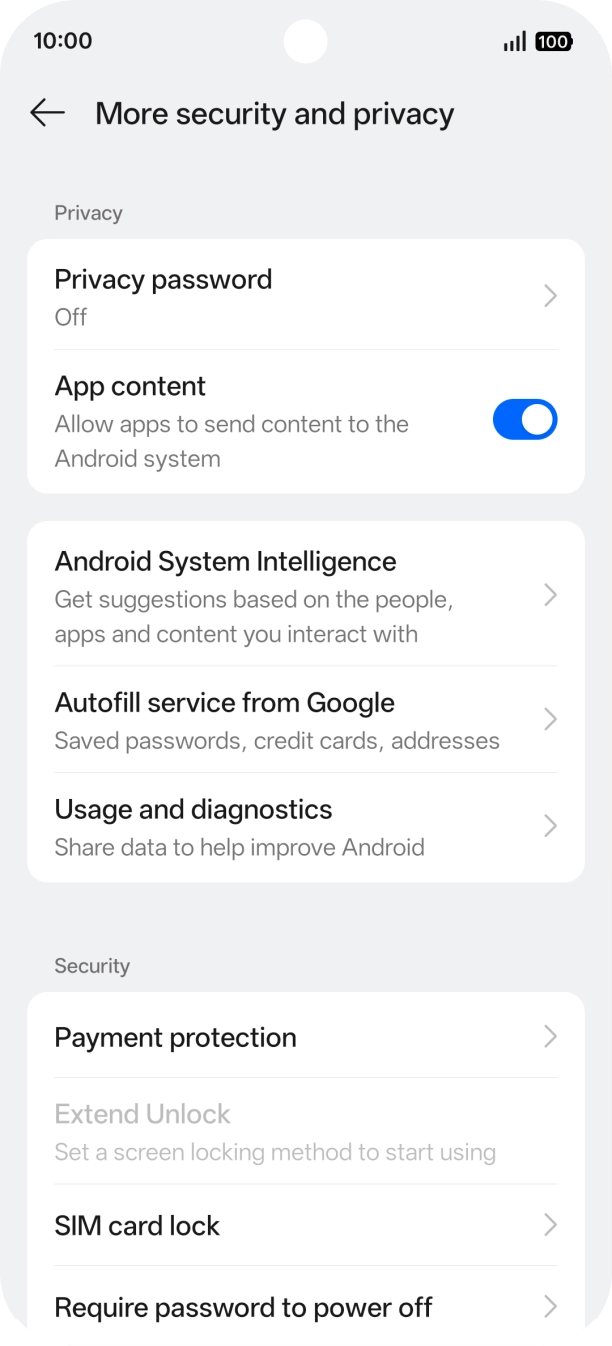 Press SIM card lock.