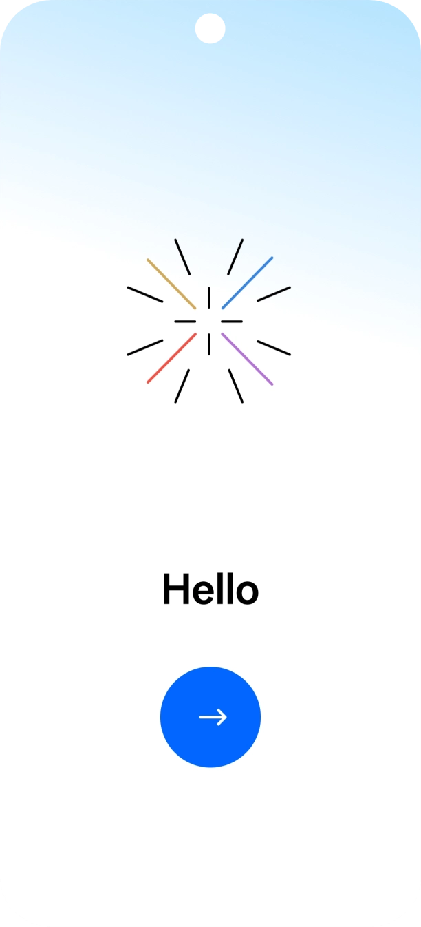Press arrow right.