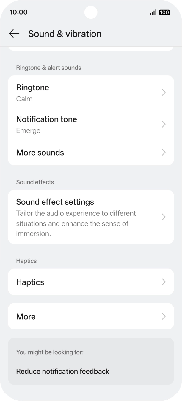 Press Ringtone.
