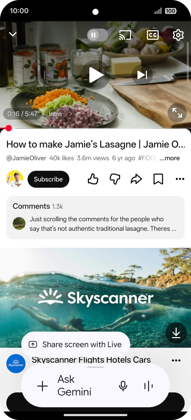 Press the add icon.