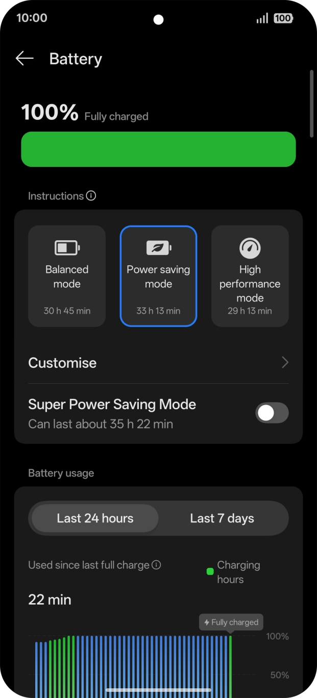 Slide your finger upwards starting from the bottom of the screen to return to the home screen.