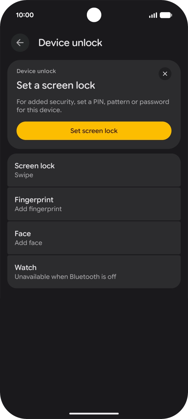 Press Fingerprint. Press Fingerprint.