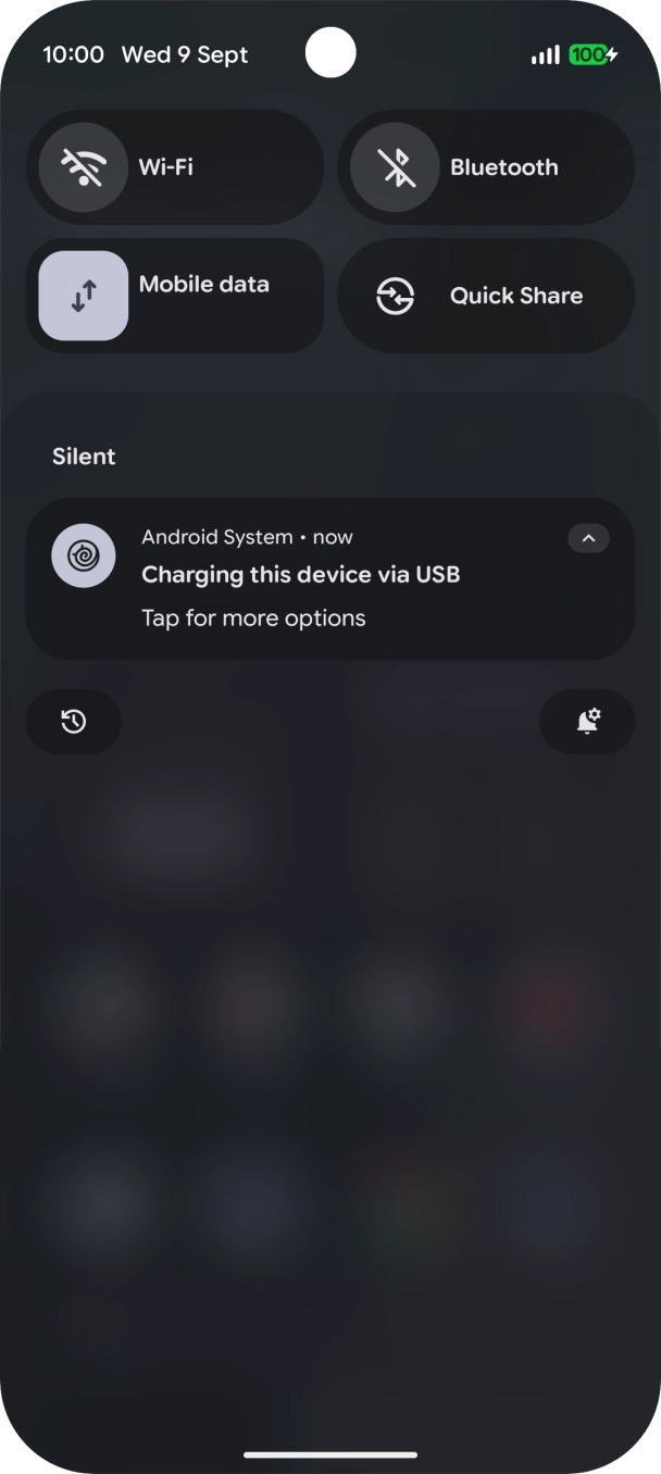 Press Tap for more options. Press Tap for more options.