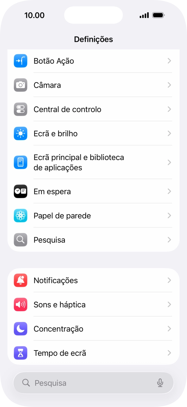 Prima Botão Ação.