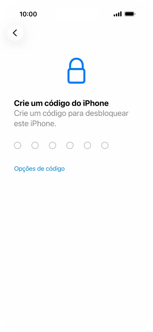 Prima Opções de código.