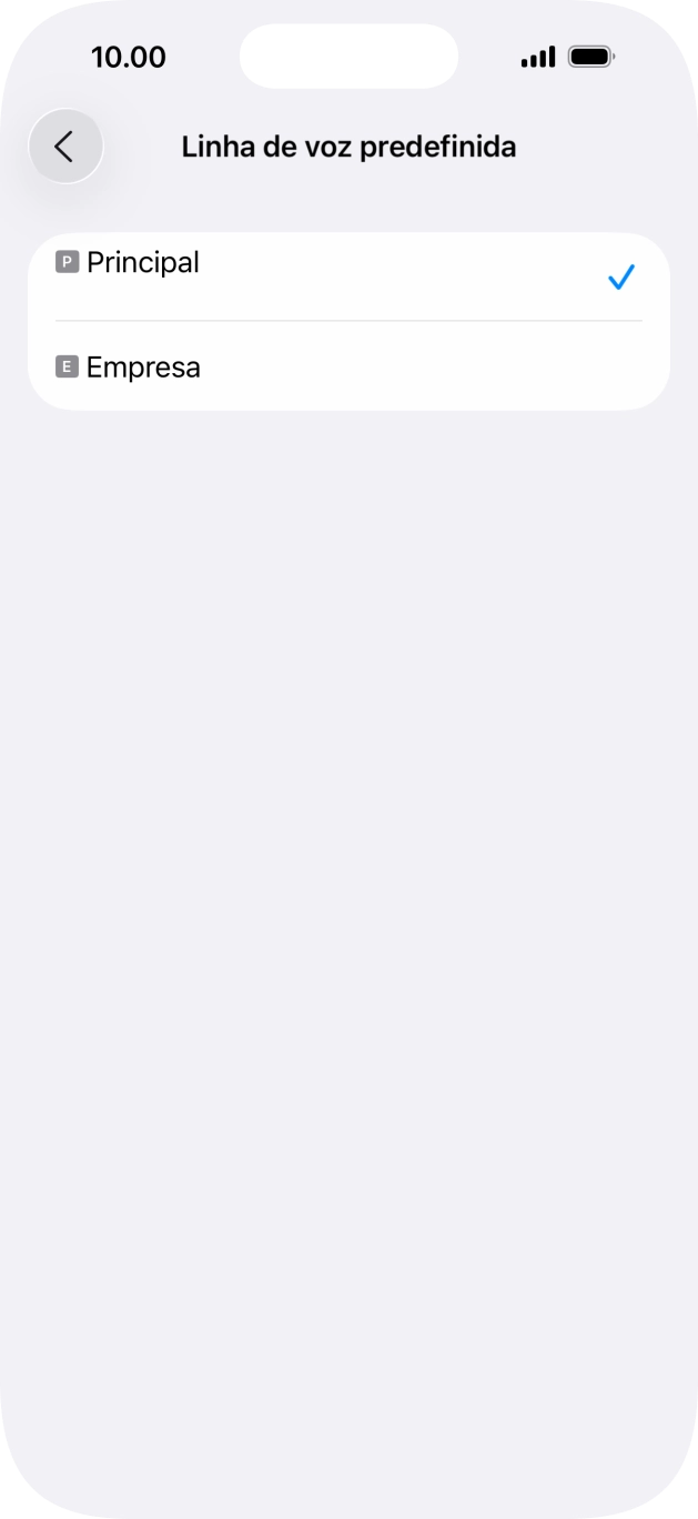 Prima o plano pretendido.