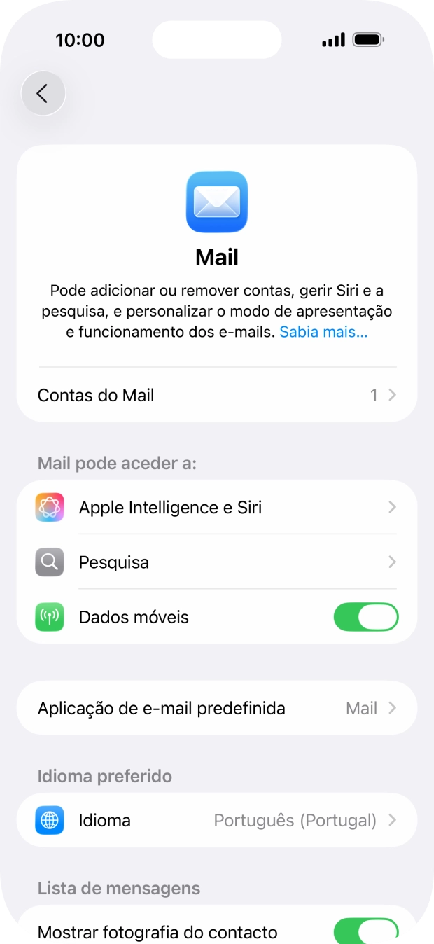 Prima Contas do Mail.