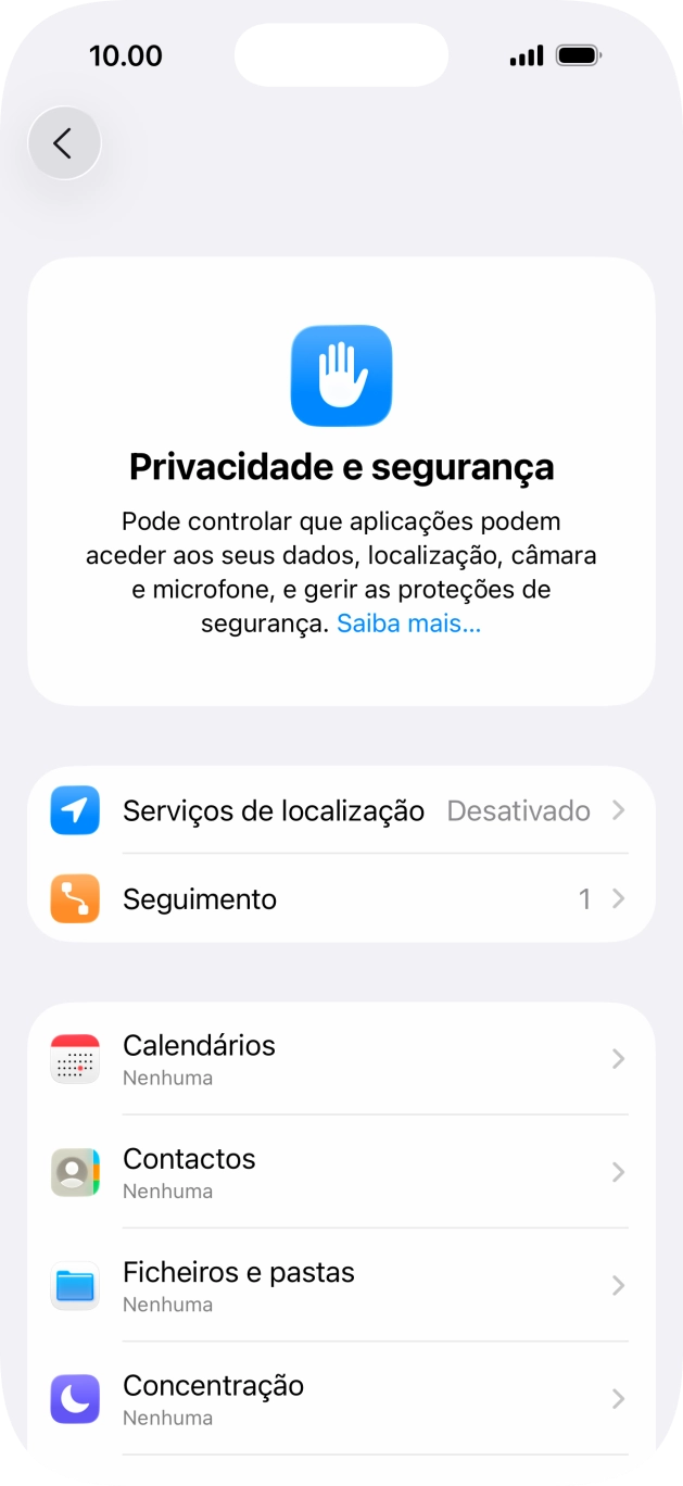 Prima Serviços de localização.
