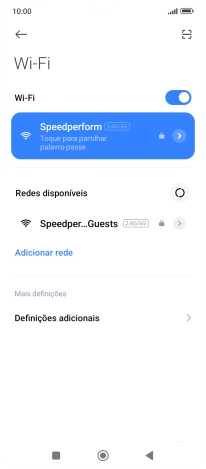 Prima a tecla de início para terminar e voltar ao ecrã inicial.