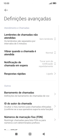 Prima ID do autor da chamada.