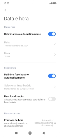 Prima a tecla de início para terminar e voltar ao ecrã inicial.