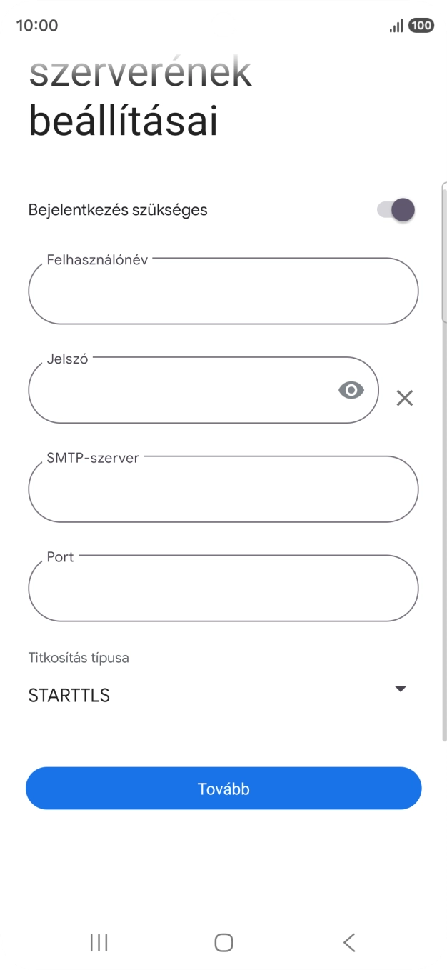 Kattints a „Bejelentkezés szükséges” melletti csúszkára a funkció bekapcsolásához.
