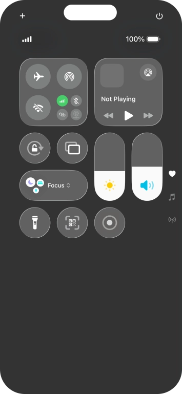 Press the screen recording icon to start the recording.