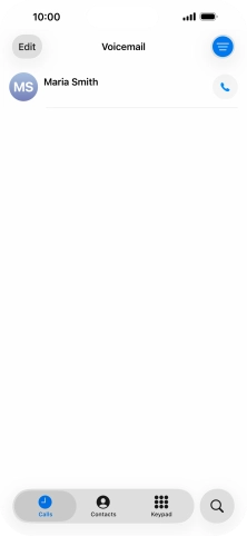 Press the required message. Press the required message.