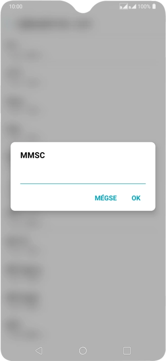 Írd be azt, hogy http://mms.vodafone.hu/servlets/mms, és válaszd az OK lehetőséget. Írd be azt, hogy http://mms.vodafone.hu/servlets/mms, és válaszd az OK lehetőséget.