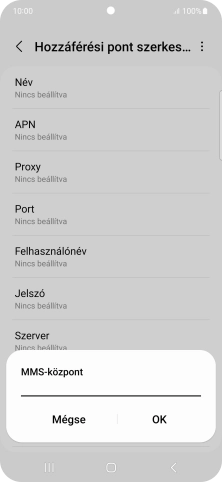 Írd be azt, hogy http://mms.vodafone.hu/servlets/mms, és válaszd az OK lehetőséget.
