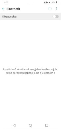 Kattints a csúszkára a funkció bekapcsolásához.