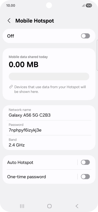 Press Network name. Press Network name.