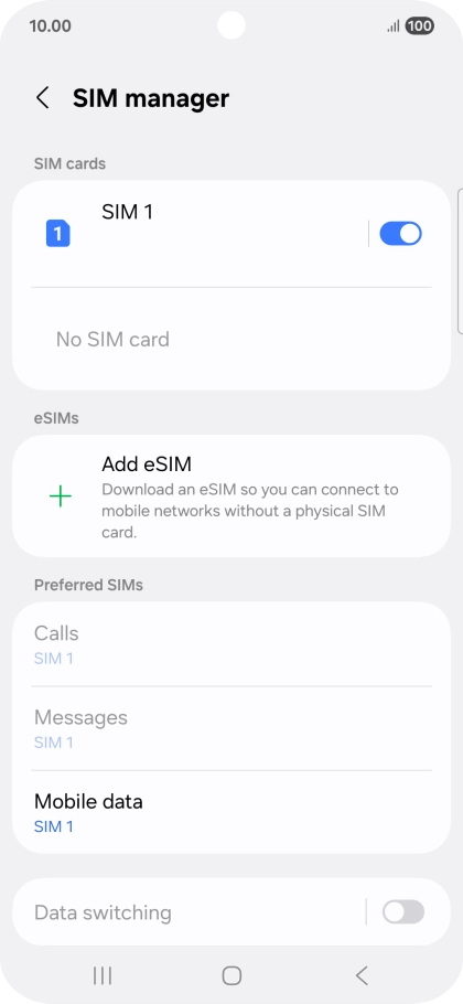 Press Add eSIM.