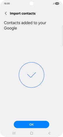 Press OK. Press OK.
