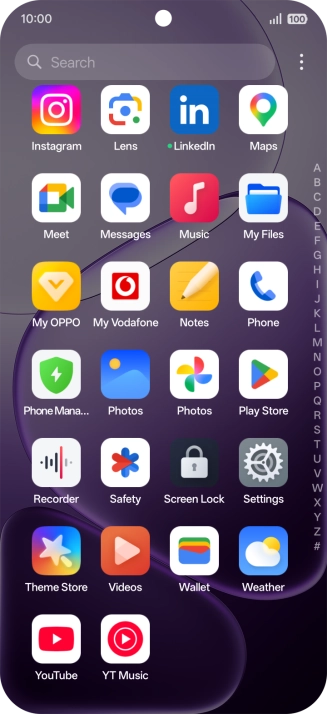 Press Play Store.