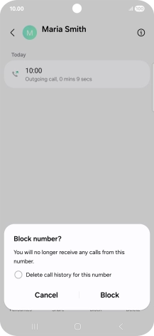 Press Block.