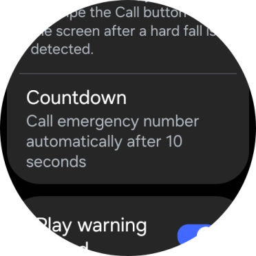 Press Countdown. Press Countdown.