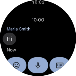 Press the microphone icon.