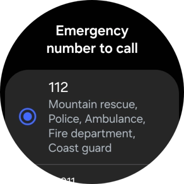 Press the required setting. Press the required setting.
