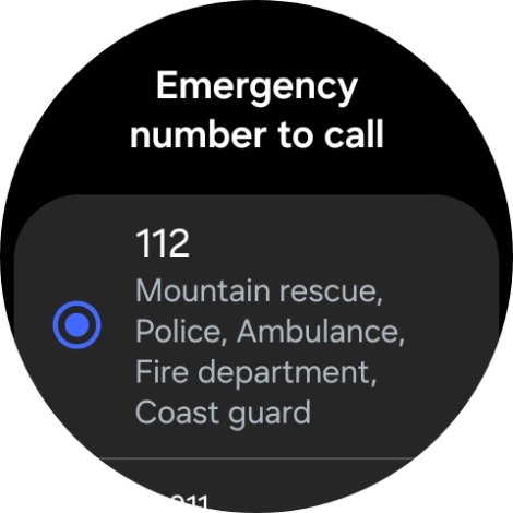Press the required setting. Press the required setting.