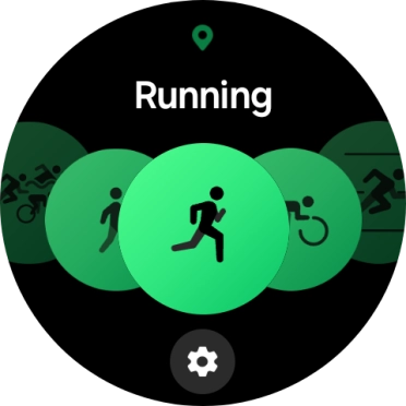 Press the settings icon.