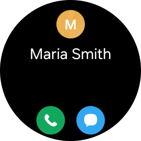 Press the call icon.