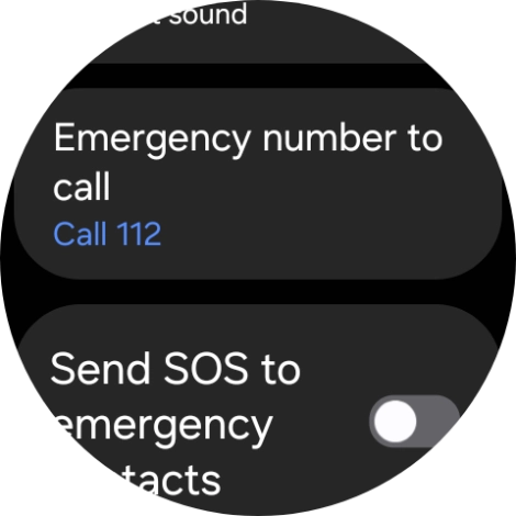 Press Emergency number to call. Press Emergency number to call.