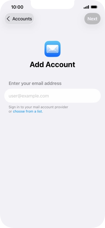 Press the field below 