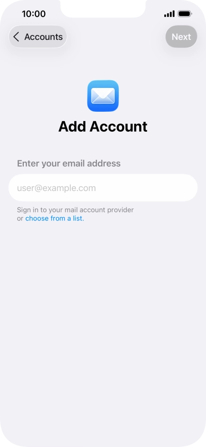 Press the field below 