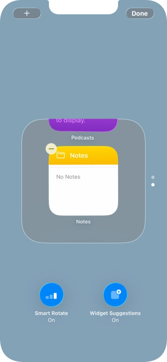 Press Smart Rotate to turn the function on or off.