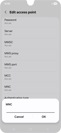 Key in 03 and press OK.