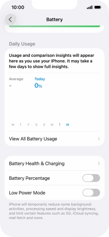 Press Battery Health & Charging.