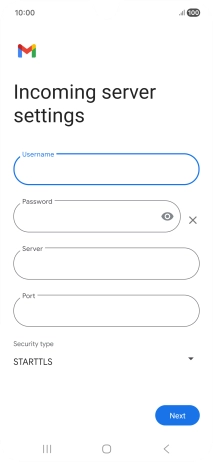 Press the field below 