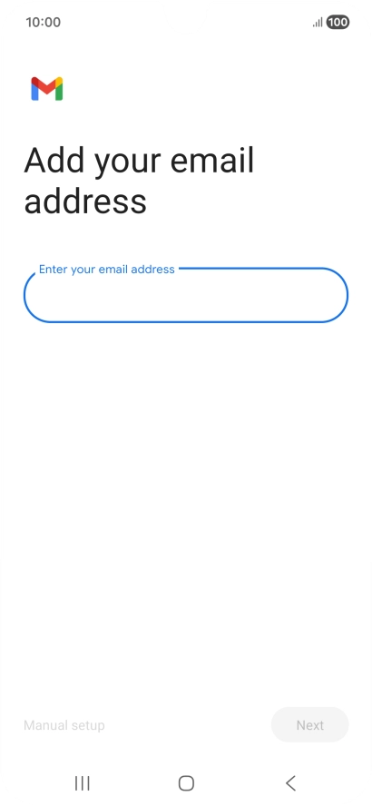 Press the field below 