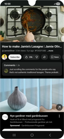 Press and hold the Home key to activate Gemini.