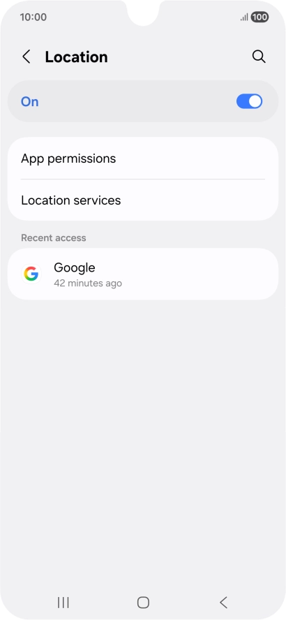 Press App permissions.