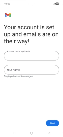 Press the field below 