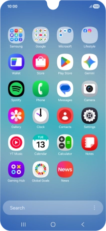Press Gemini. If prompted, follow the instructions on the screen to turn on the function.