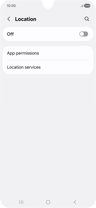 Press the indicator to turn the function on or off.