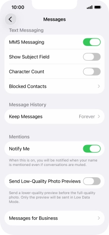 Slide your finger upwards starting from the bottom of the screen to return to the home screen.