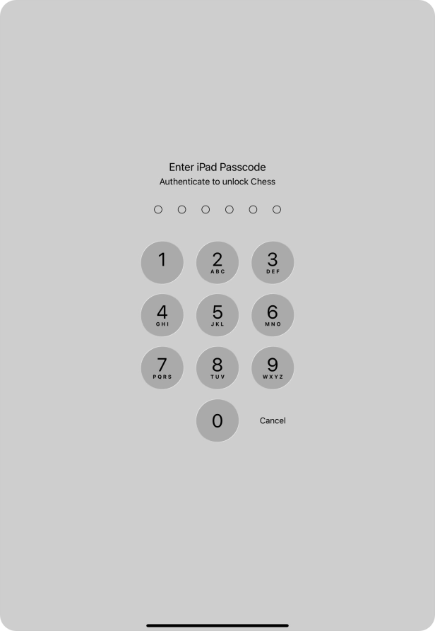 Use the lock code you created. The app is now no longer locked. Use the lock code you created. The app is now no longer locked.