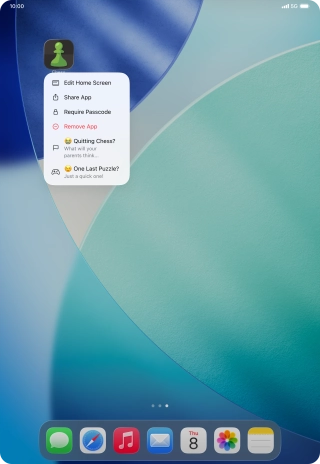 Press Require Passcode. Press Require Passcode.