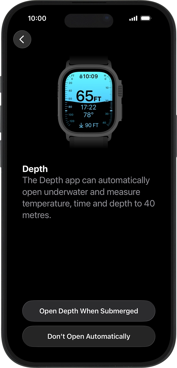 On your phone: Press the required setting.